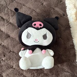 Hello Kitty Black and White Plush with Pink Accents Brand new